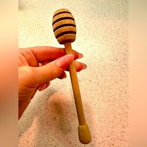 Wooden Honey Dipper